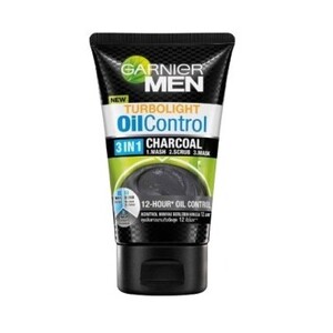 Garnier Men Turbolight - Oil Control 3 In 1 Charcoal