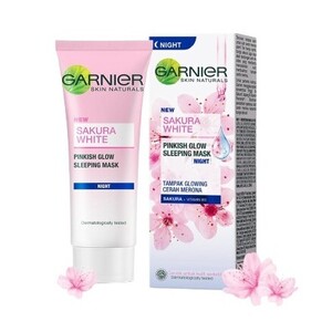 Garnier Skin Naturals Sakura White Pinkish Glow Sleeping Mask Night