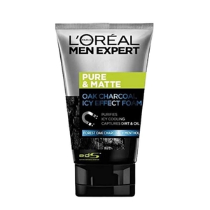 L’Oreal Men Expert Pure&Matte Oak Charcoal Icy Effect Foam