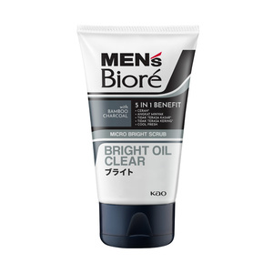 Men’s Biore Bright Oil Clear Facial Wash