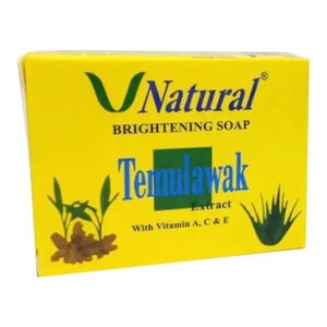 V Natural Brightening Soap With Temulawak Extract