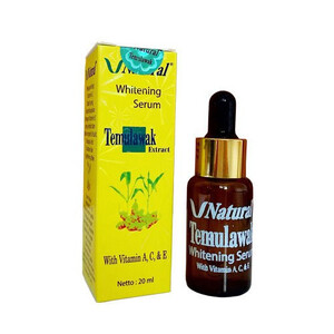 V Natural Whitening Serum With Temulawak Extract