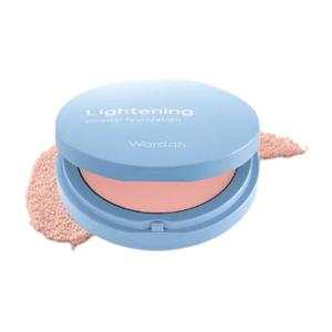 Wardah Lightening Powder Foundation Light Feel 02 Pink Beige (31C)