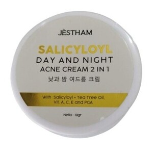 Jestham Salicyloyl Day and Night Acne Cream With Tea Tree and PGA