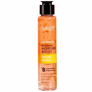 Nuface Calendula Essential Moisture Boost Facial Wash