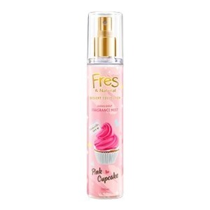 Fres&Natural Indulgent Fragrance Mist Pink Cupcake