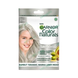 Garnier Color Naturals Ultra Color Ash Blonde - Gel Pewarna