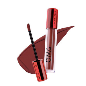 OMG Oh My Glam Matte Kiss Lip Cream 15 Espresso