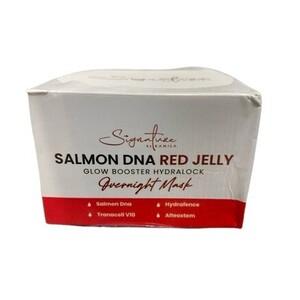 Signature by Kamila Salmon DNA Red Jelly Glow Booster Hydralock Overnight Mask