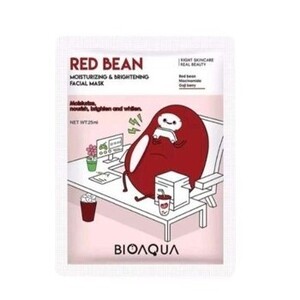 Bioaqua Red Bean Moisturizing & Brightening Facial Mask