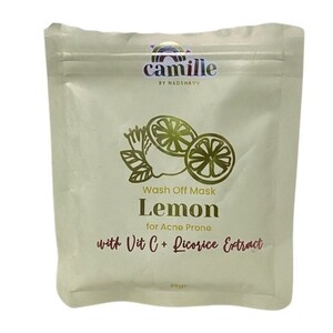 Camille Wash Off Mask Lemon With Licorice Extract & Vitamin C