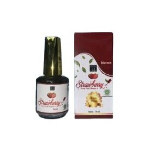 Komsetix NHS Strawberry Scent Nail Henna Maroon