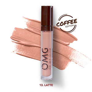 OMG Oh My Glam Mattelast Lip Cream 13 Latte